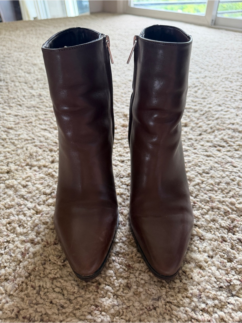 Calvin Klein Women's Dezzi High Block Heel Booties